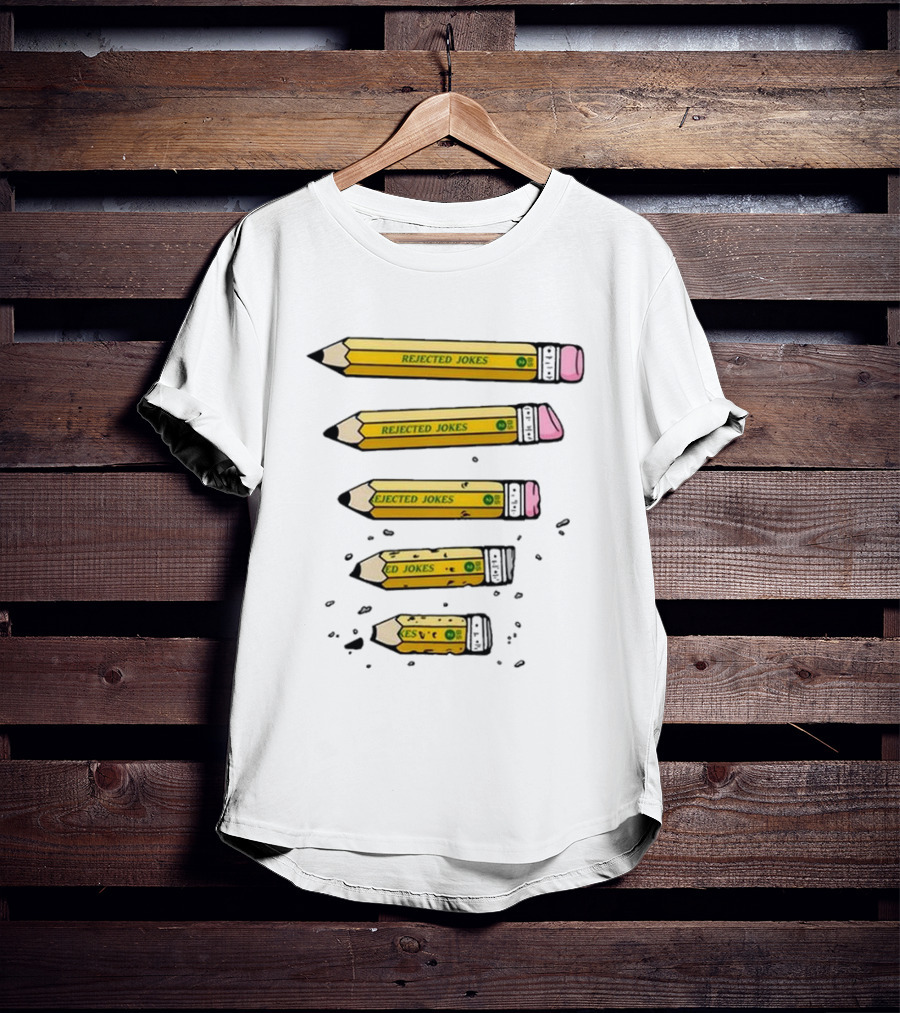 Rejected Jokes Pencil Series Ben Schwartz T-Shirt