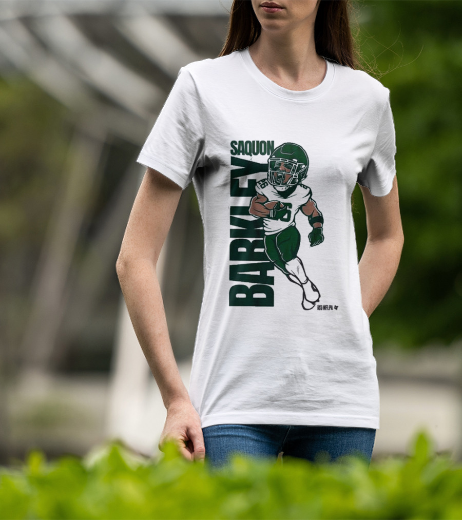 Saquon Barkley NFLPA Superhero Star T-Shirt