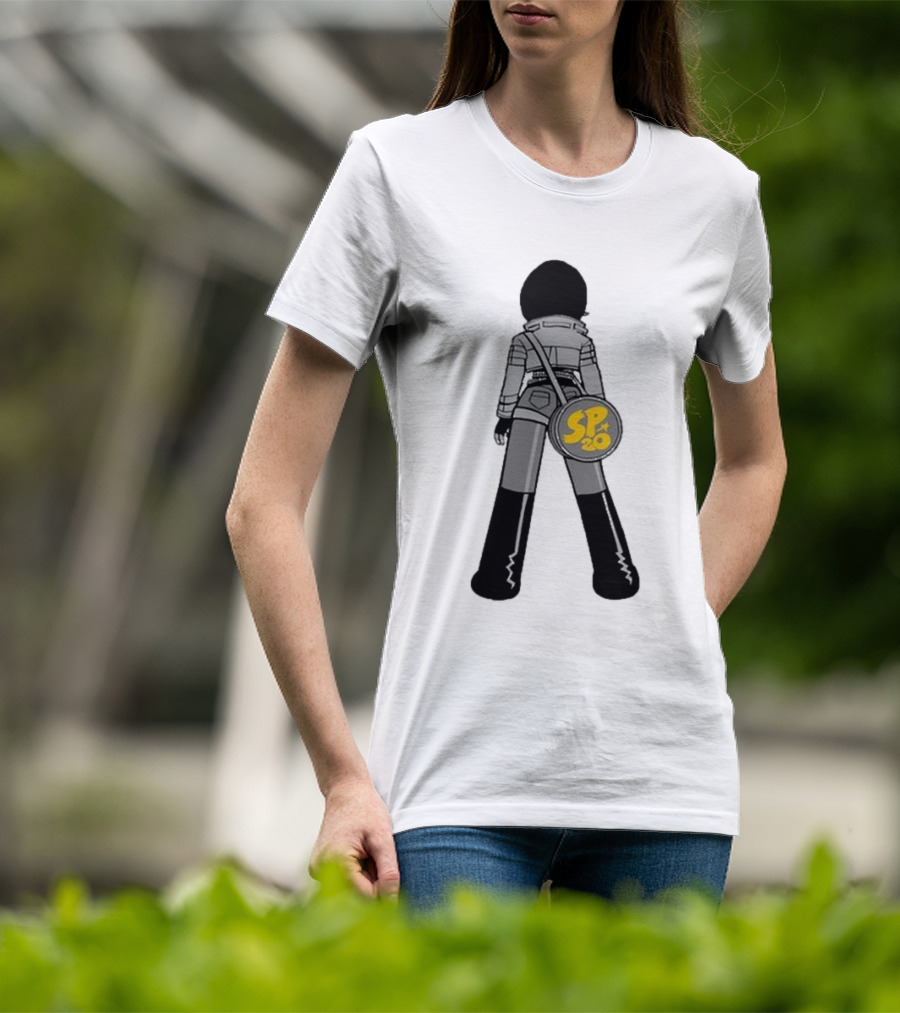 SP20 Ramona Black And Gray Character With Bag T-Shirt
