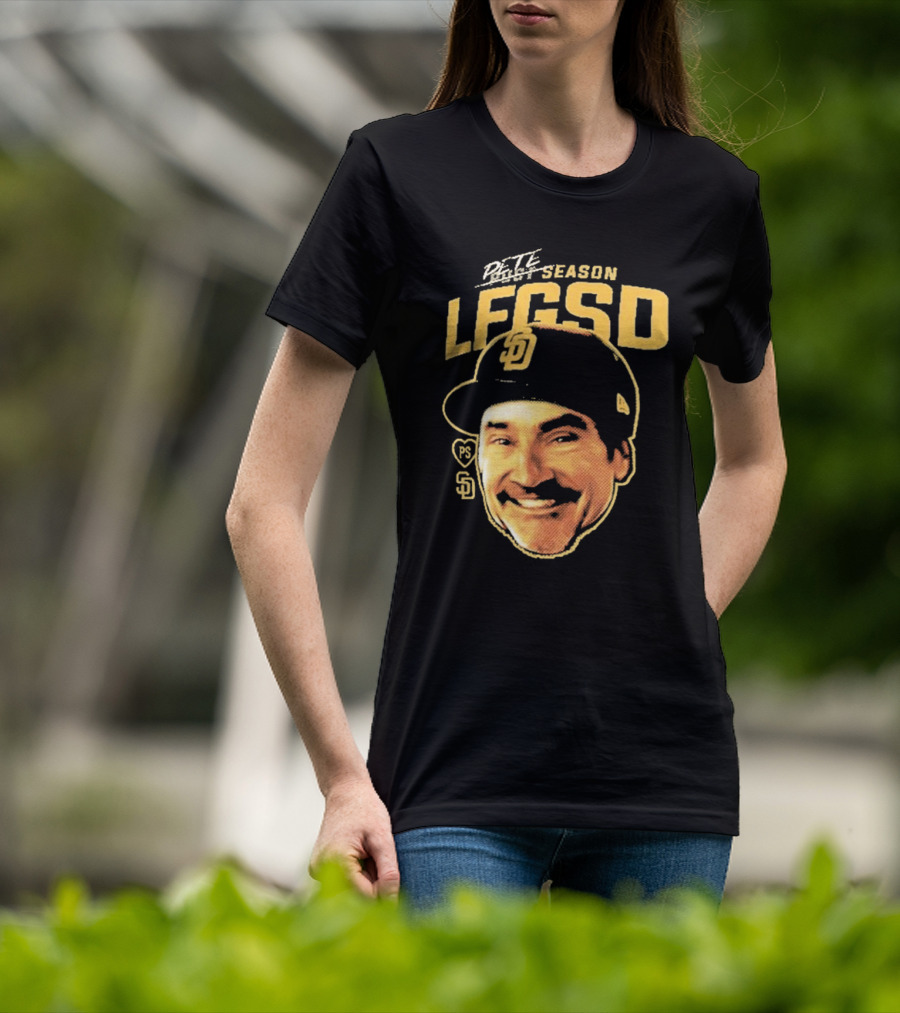 Pete Season Lfgsd San Diego Baseball Legends Cap T-Shirt