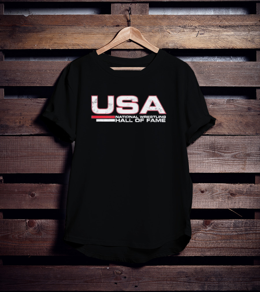 USA National Wrestling Hall Of Fame T-Shirt