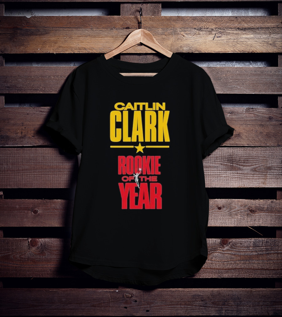 Caitlin Clark Rookie Of The Year Star Athletic Achievement 24 T-Shirt