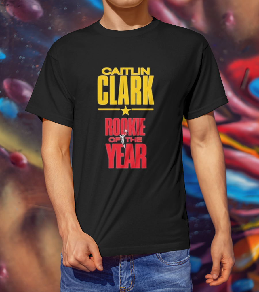 Caitlin Clark Rookie Of The Year Star Athletic Achievement 24 T-Shirt