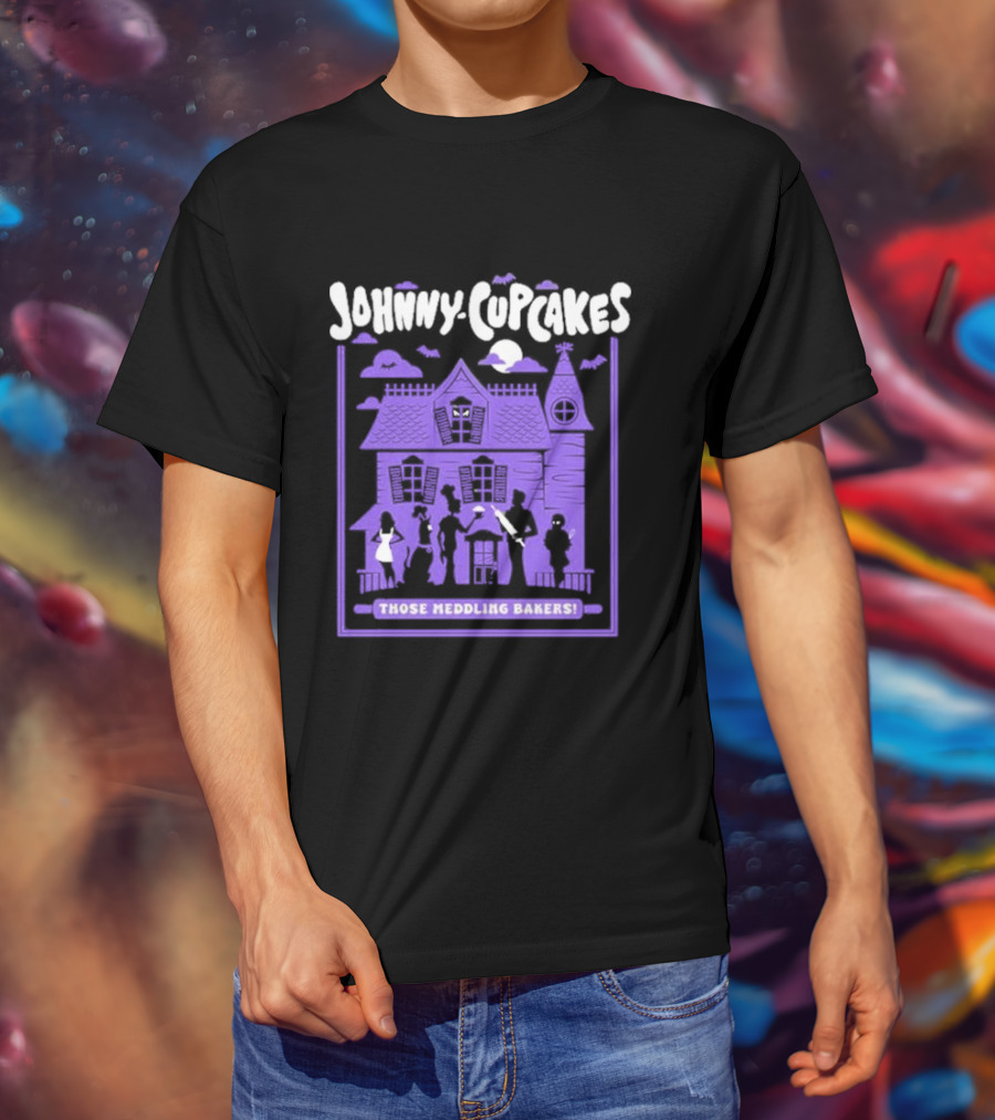 Johnny Cupcakes Haunted House Those Meddling Bakers T-Shirt