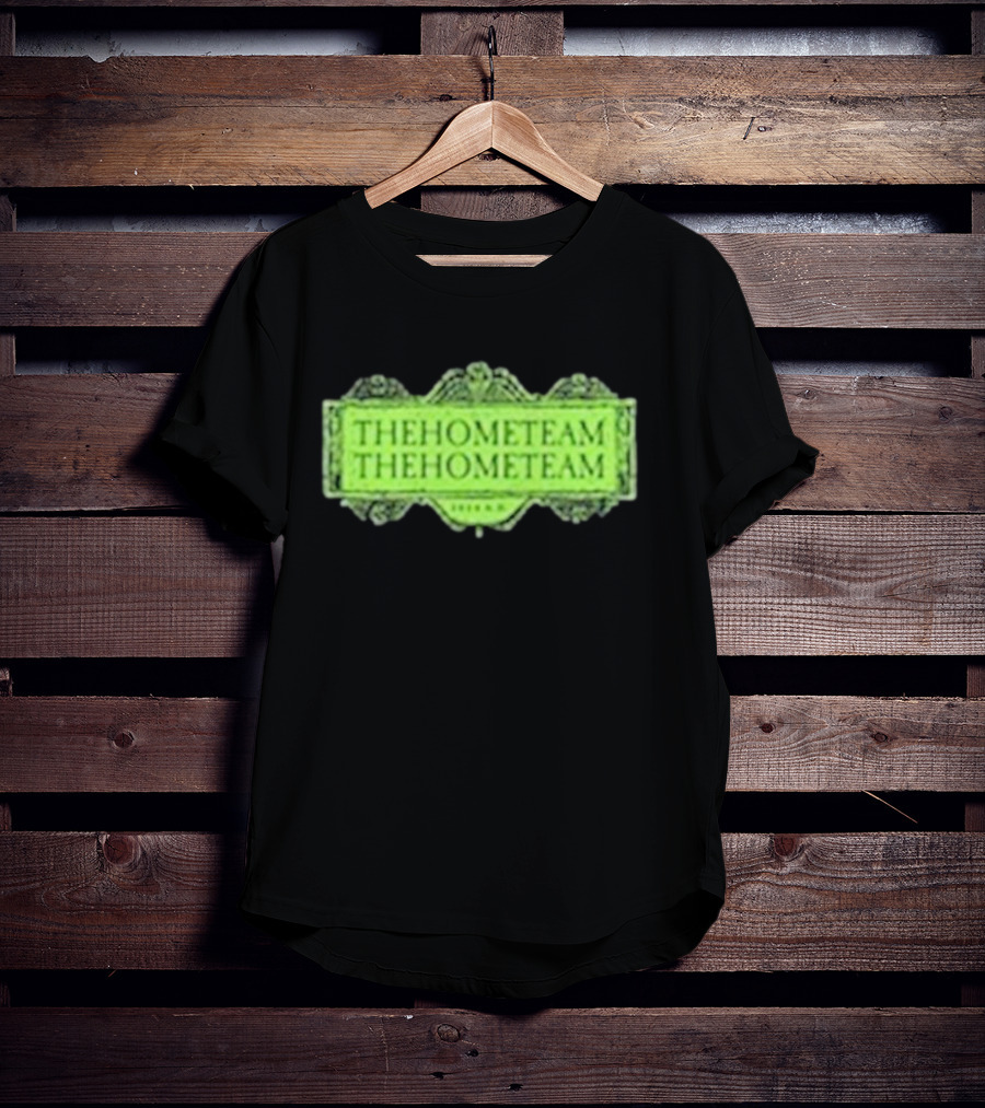 The Home Team Beetlejuice Beetlejuice Vintage Green Text T-Shirt