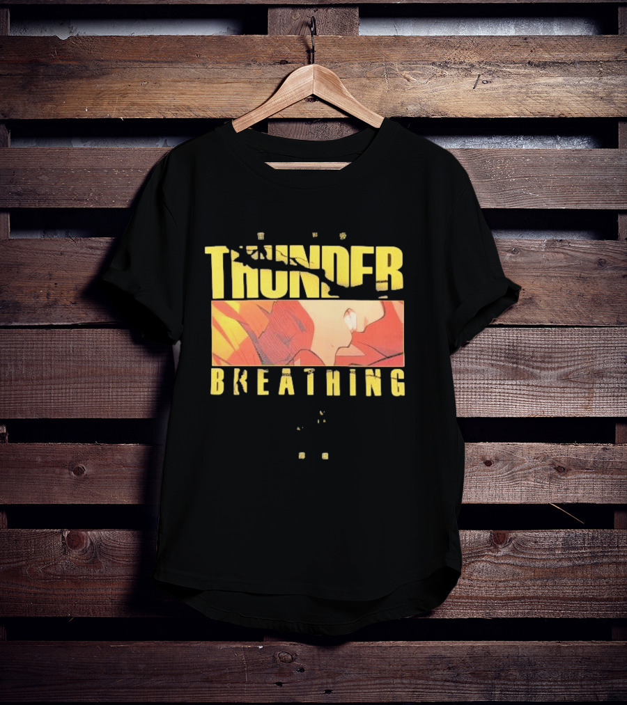 Thunder Breathing First Form Thunderclap And Flash Anime T-Shirt