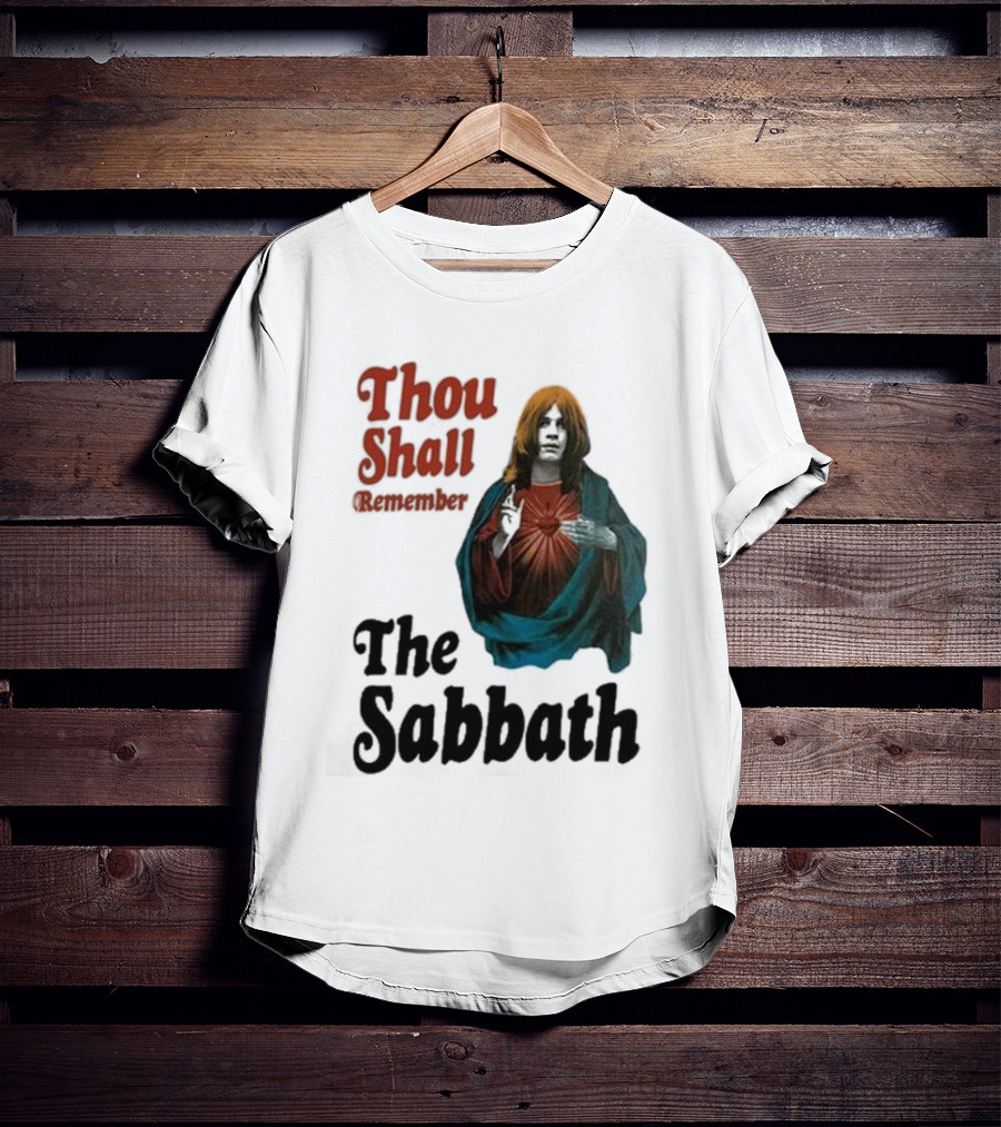 Thou Shall Remember The Sabbath Black Sabbath T-Shirt