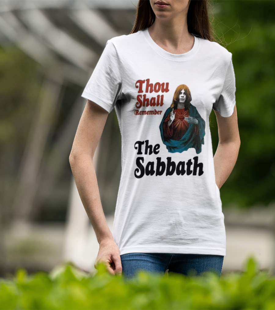 Thou Shall Remember The Sabbath Black Sabbath T-Shirt