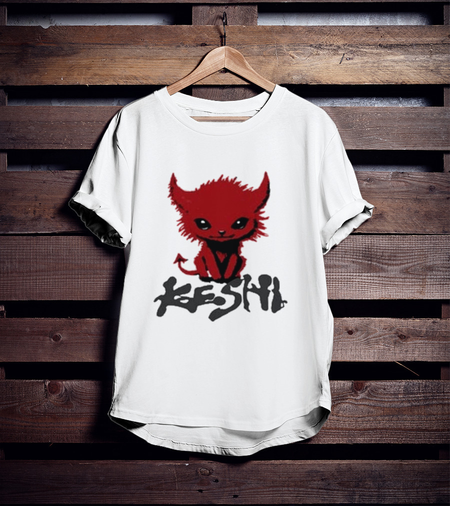 Keshi Red Devil Monster Character T-Shirt