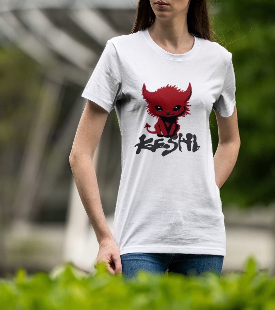 Keshi Red Devil Monster Character T-Shirt