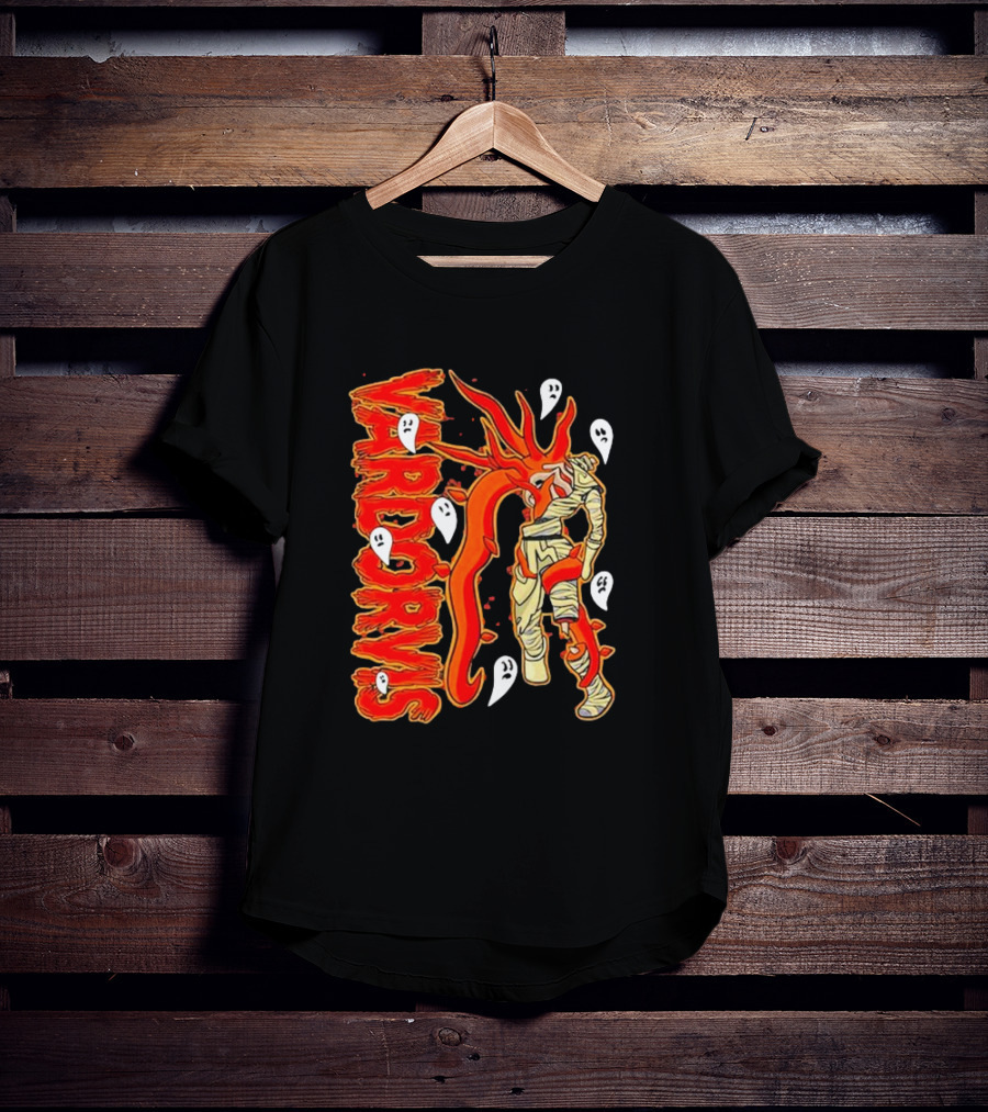 Vardorvis Mummy With Ghosts Foxes T-Shirt