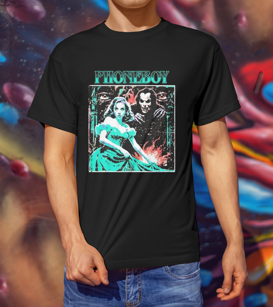 PHONEBOY A Night Of Ultimate Horror Vintage Gothic Horror Aesthetic T-Shirt