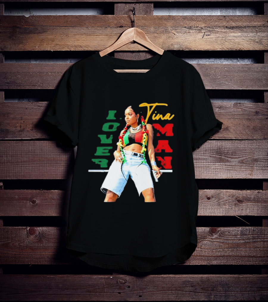 Tina Pinnock Lover Man Reggae Style Vibes T-Shirt