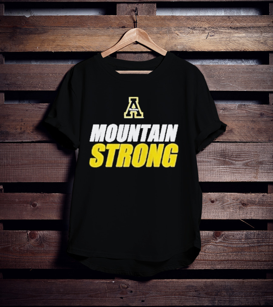 Appalachian State Mountaineers A Mountain Strong T-Shirt