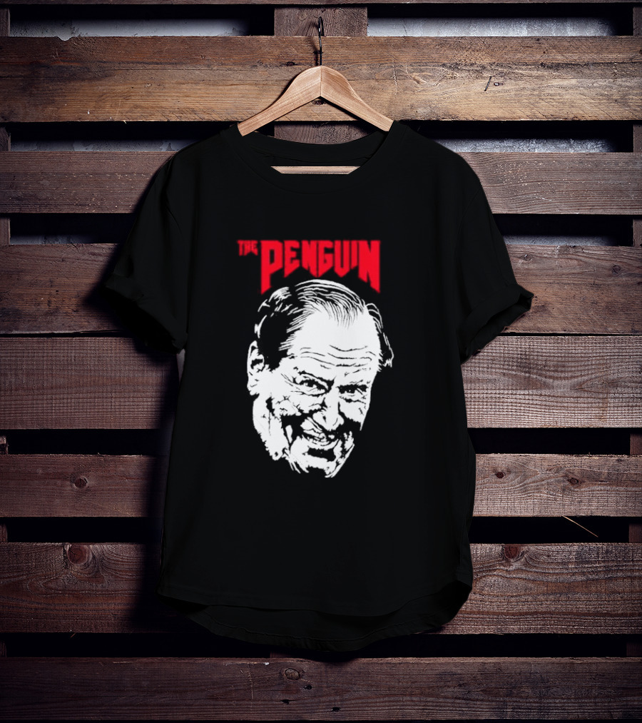 The Penguin Colin Farrell Boss Villainous Grin T-Shirt