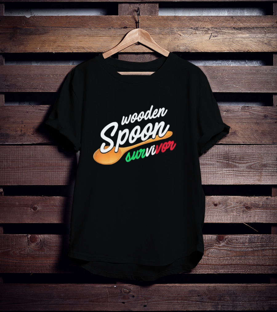 Wooden Spoon Survivor Italian Food Lovers T-Shirt