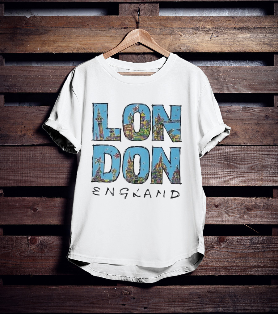 London England Landmarks T-Shirt