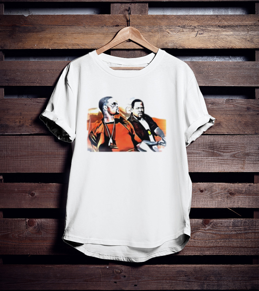 Bad Boys Will Smith Martin Lawrence Iconic Film Duo T-Shirt