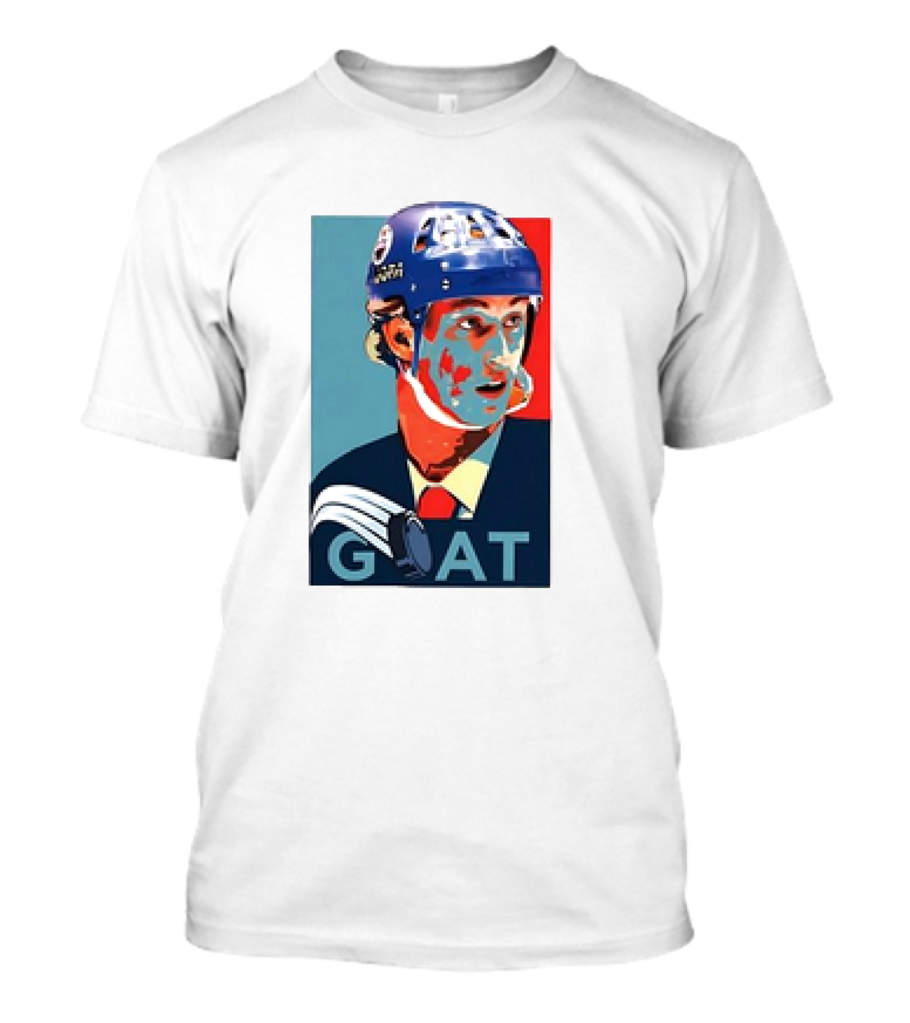 GOAT Gretzky HOPE Retro Hockey T-Shirt