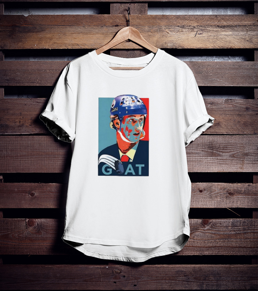 GOAT Gretzky HOPE Retro Hockey T-Shirt