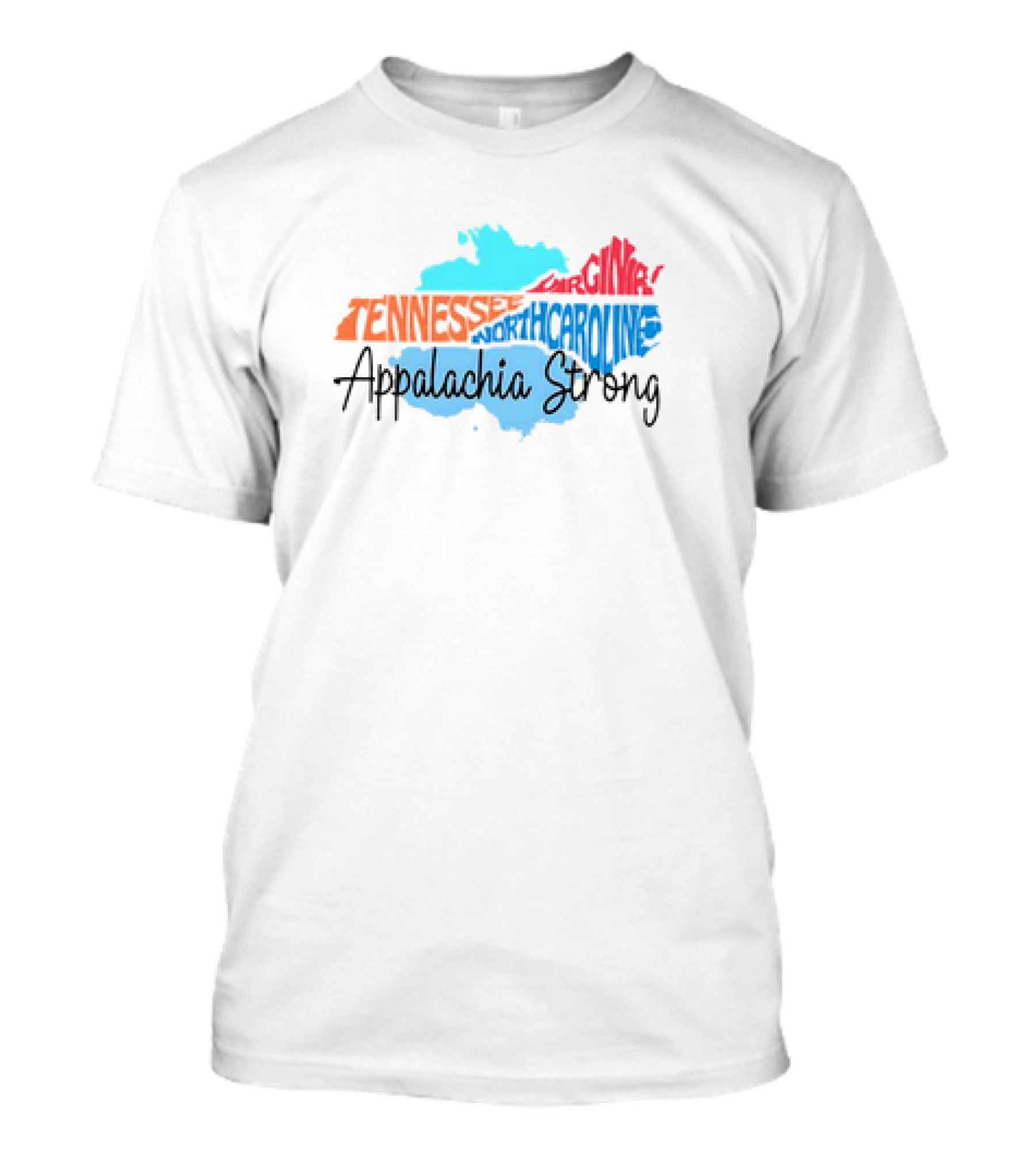 Hurricane Helene Appalachia Strong Tennessee Virginia North Carolina T-Shirt
