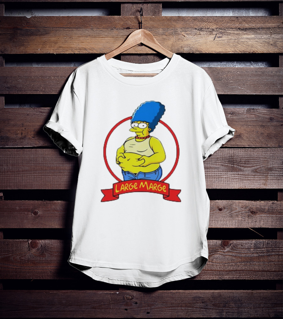 Large Marge Simpsons Cartoon Meme T-Shirt