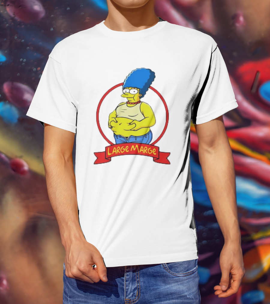 Large Marge Simpsons Cartoon Meme T-Shirt