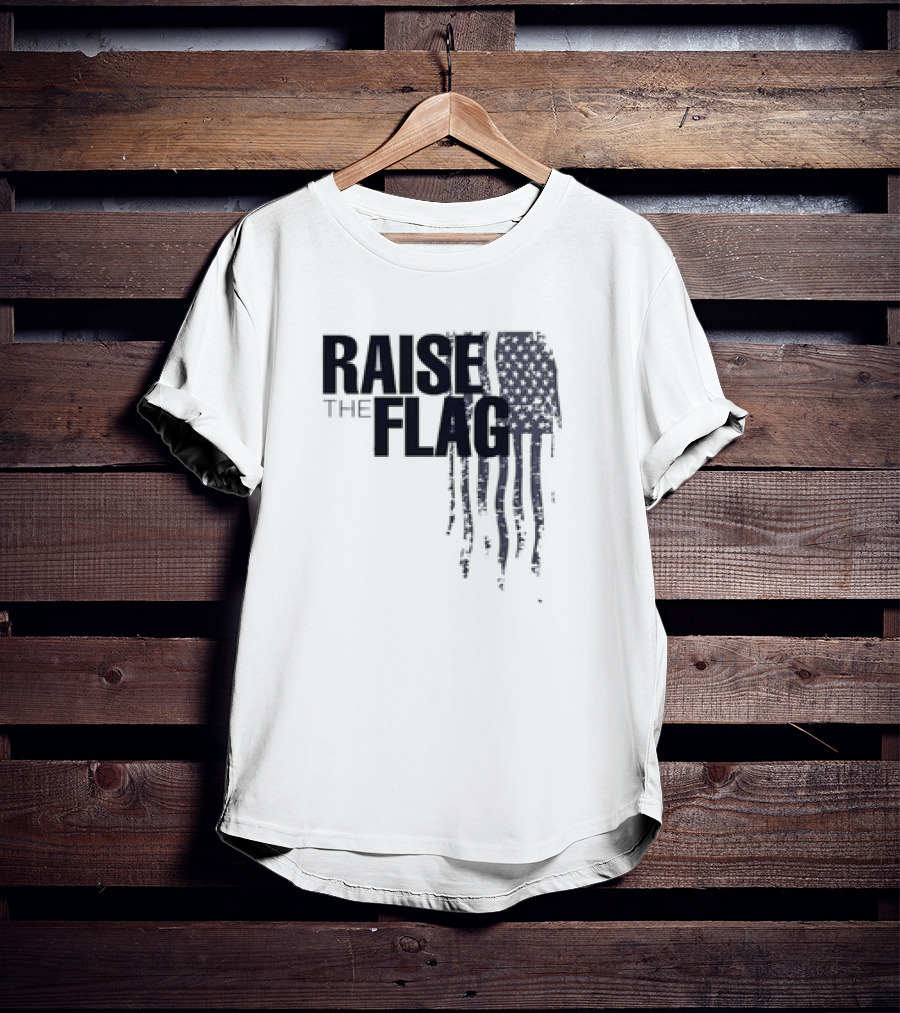 Raise The Flag Supersoft American Flag T-Shirt