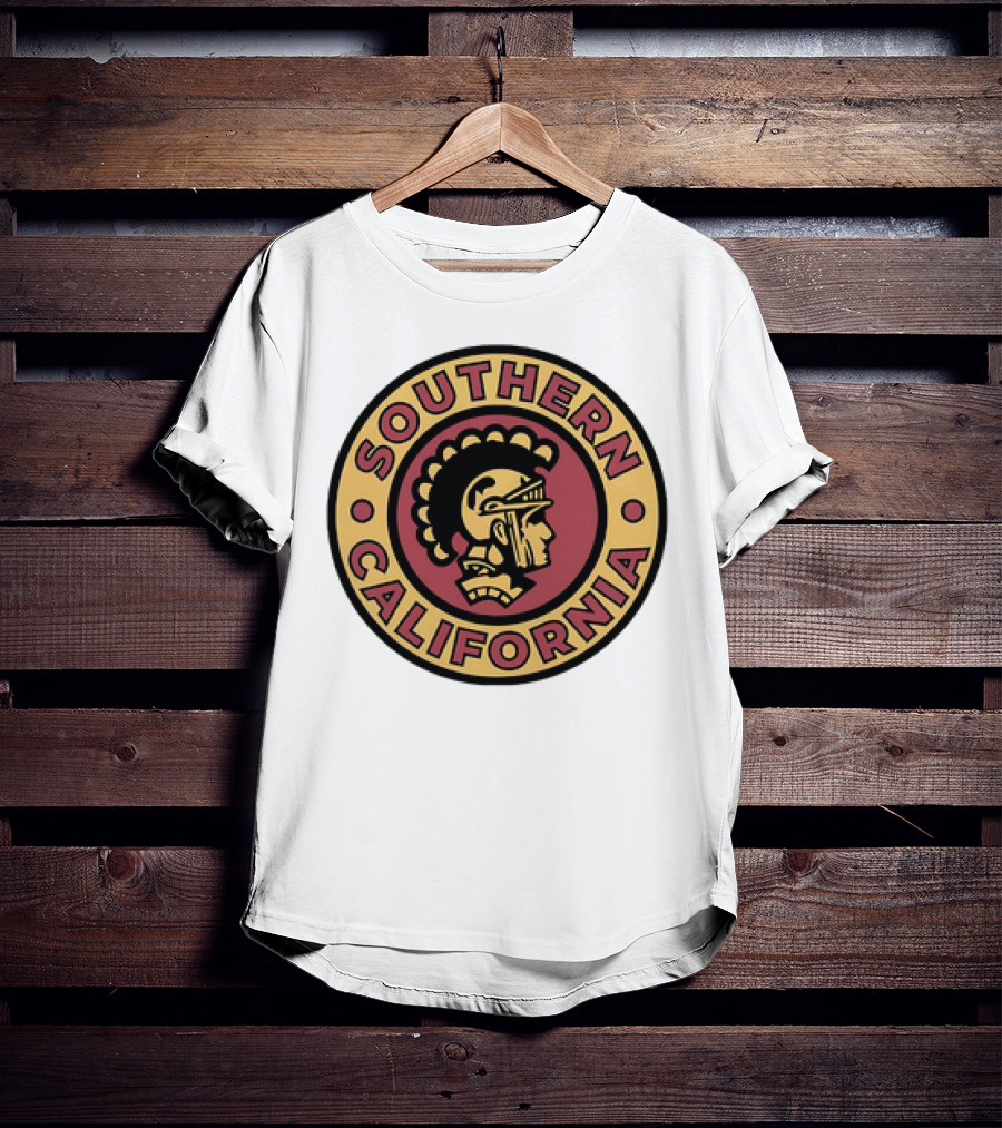 Southern California Trojan Warrior Circle Emblem T-Shirt