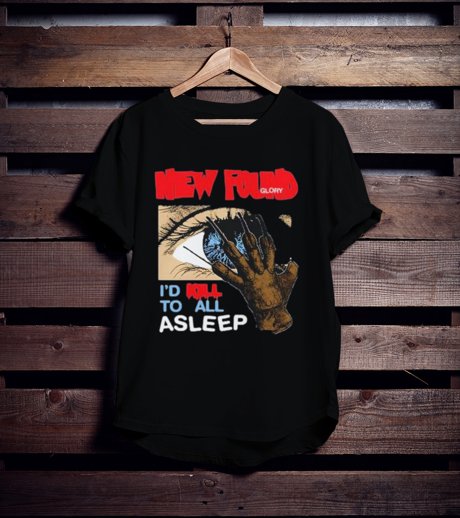 New Found Glory Eye Claw I'd Kill To Fall Asleep T-Shirt