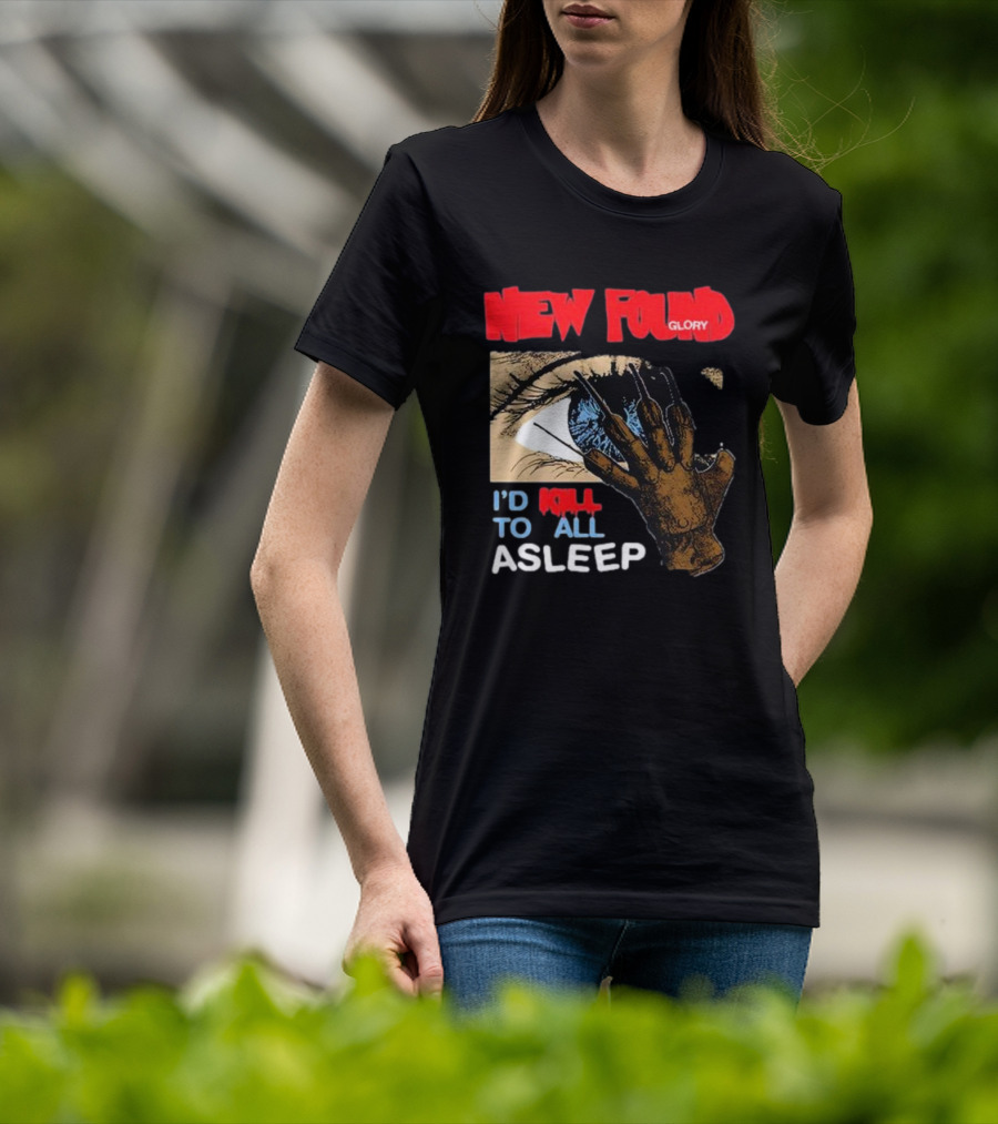 New Found Glory Eye Claw I'd Kill To Fall Asleep T-Shirt