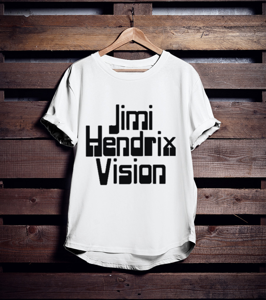 Jimi Hendrix Vision Ringer Retro Psychedelic T-Shirt