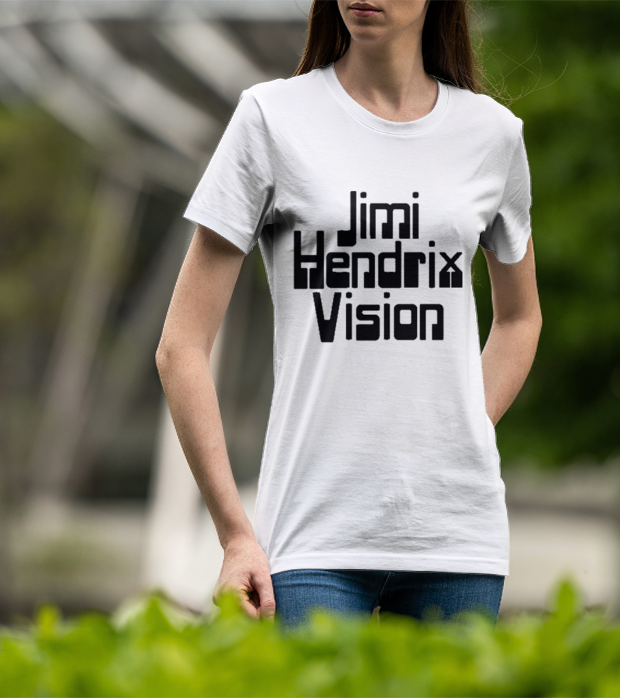 Jimi Hendrix Vision Ringer Retro Psychedelic T-Shirt