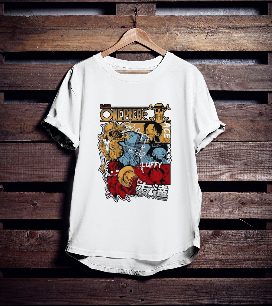 One Piece Luffy Ace Sabo Brothers Friendship T-Shirt