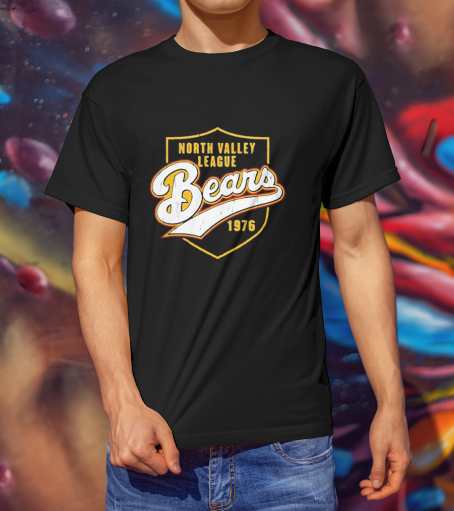 North Valley League Bears 1976 T-Shirt