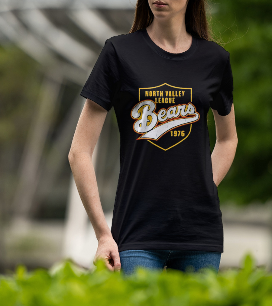 North Valley League Bears 1976 T-Shirt