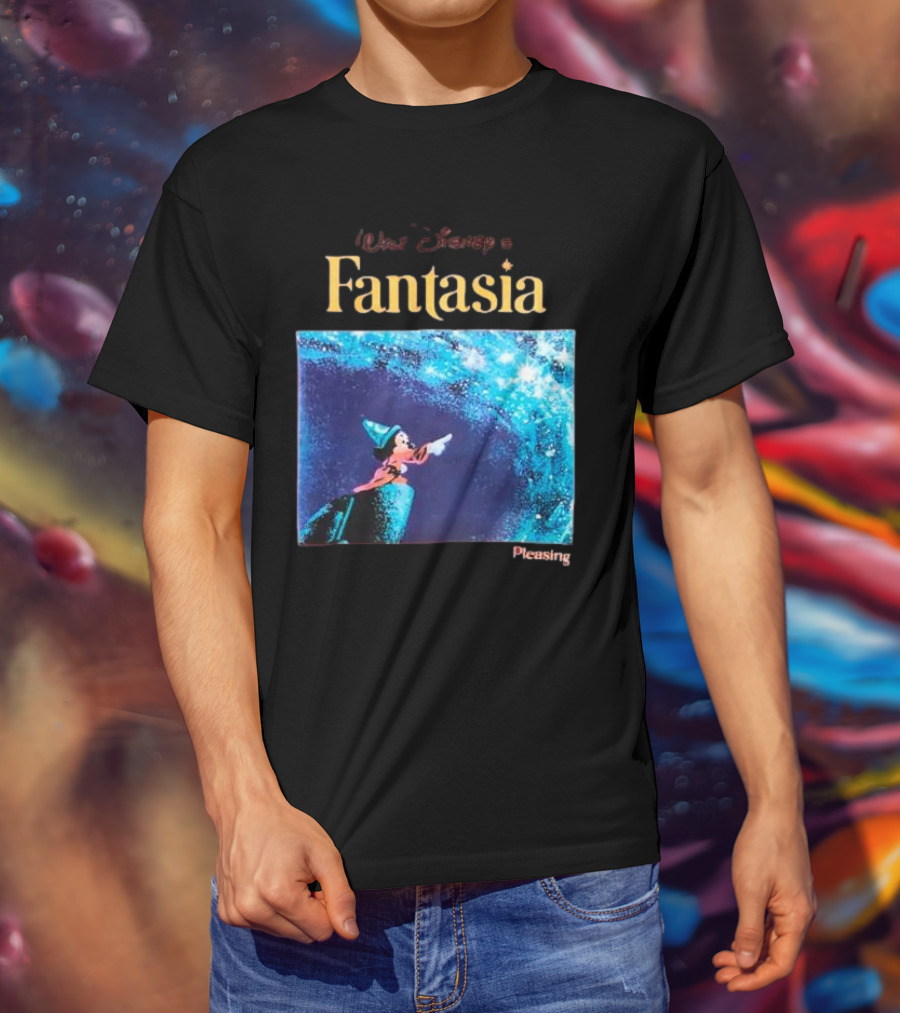 Walt Disney Fantasia L'Apprenti Sorcier Pleasing Mickey As Sorcerer's Apprentice T-Shirt