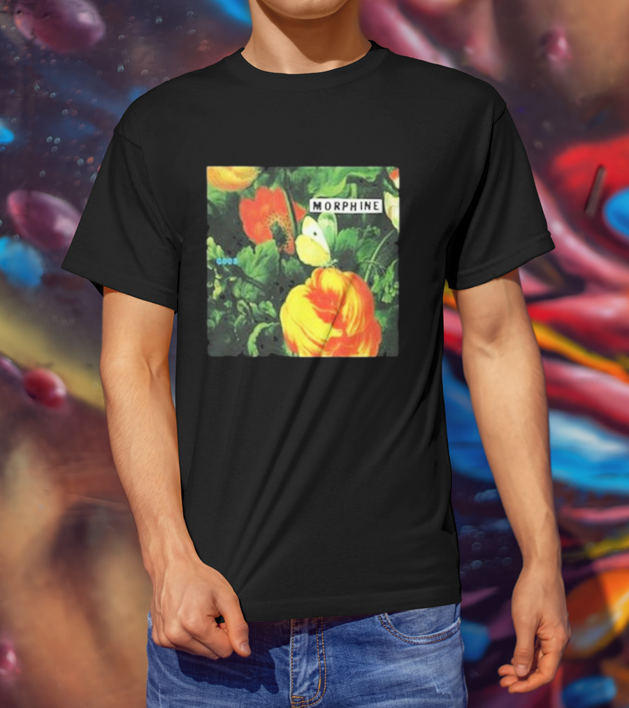 Morphine Good Floral Butterfly Garden T-Shirt