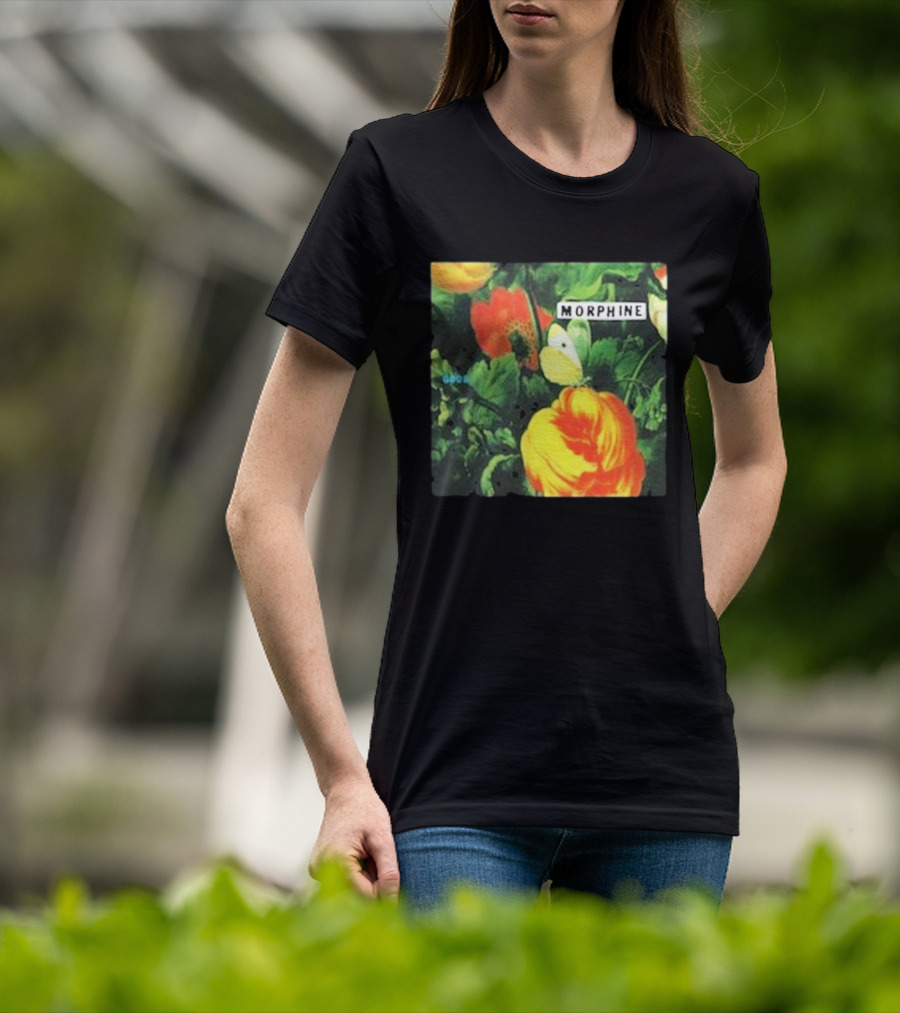 Morphine Good Floral Butterfly Garden T-Shirt