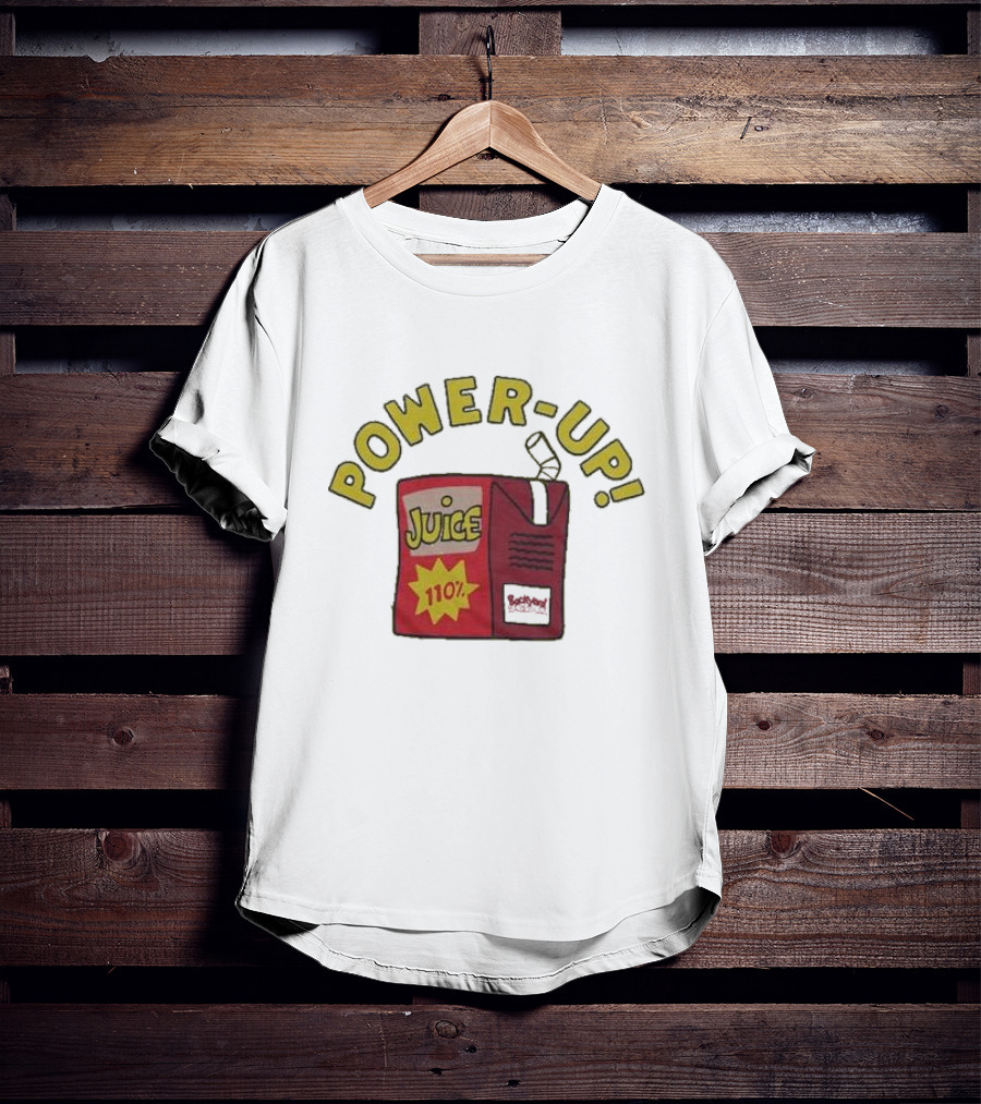 Backyard Baseball Juice Box Power-Up 110% T-Shirt