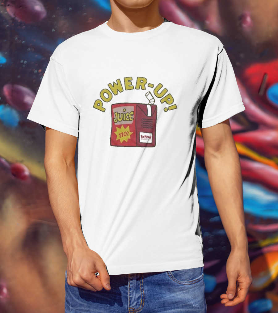 Backyard Baseball Juice Box Power-Up 110% T-Shirt