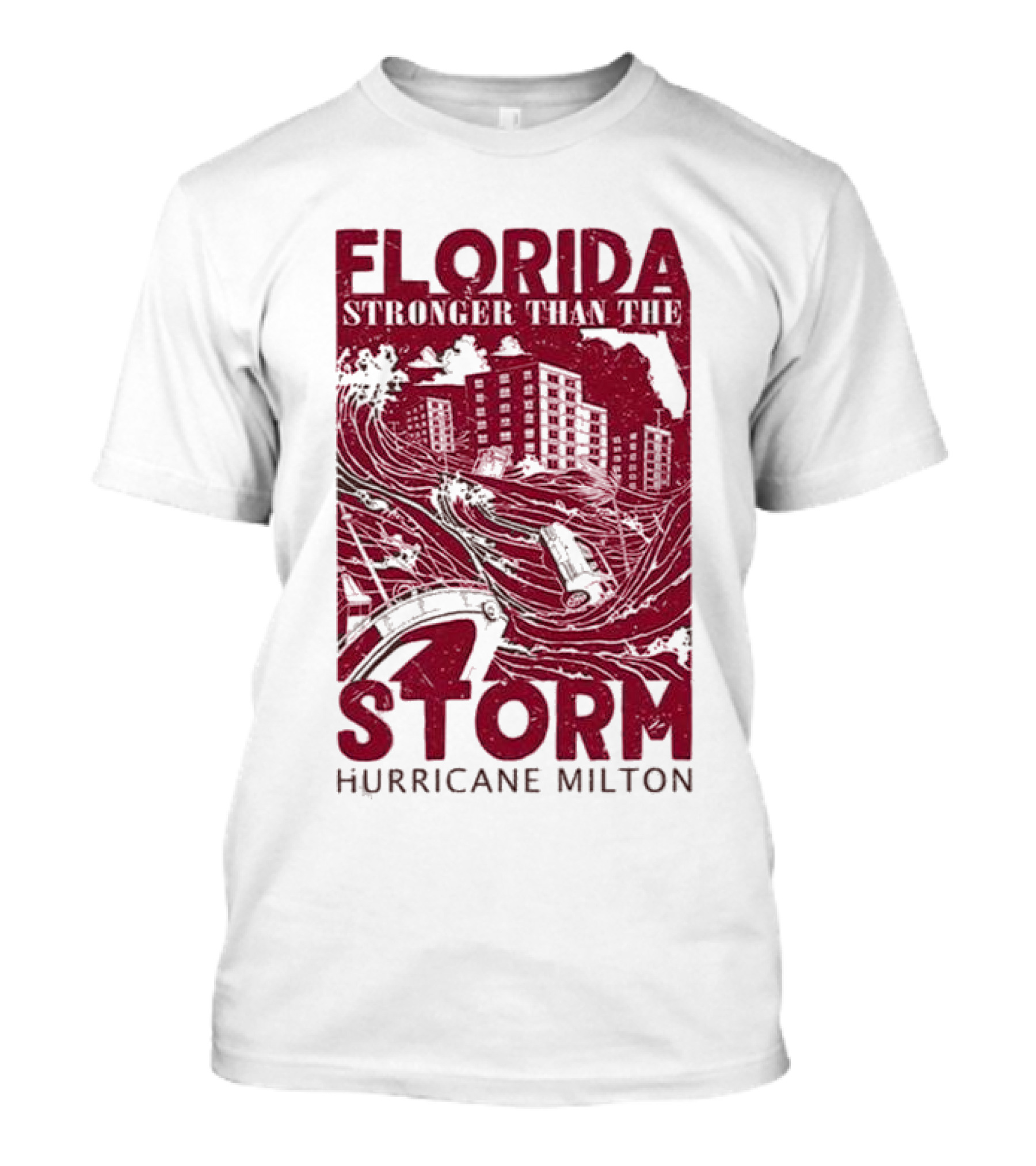 Florida Stronger Than The Storm Hurricane Milton T-Shirt