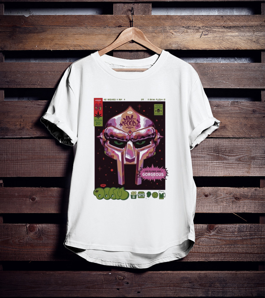 Mm..Food MF Doom Mask His Flows Are Gorgeous T-Shirt