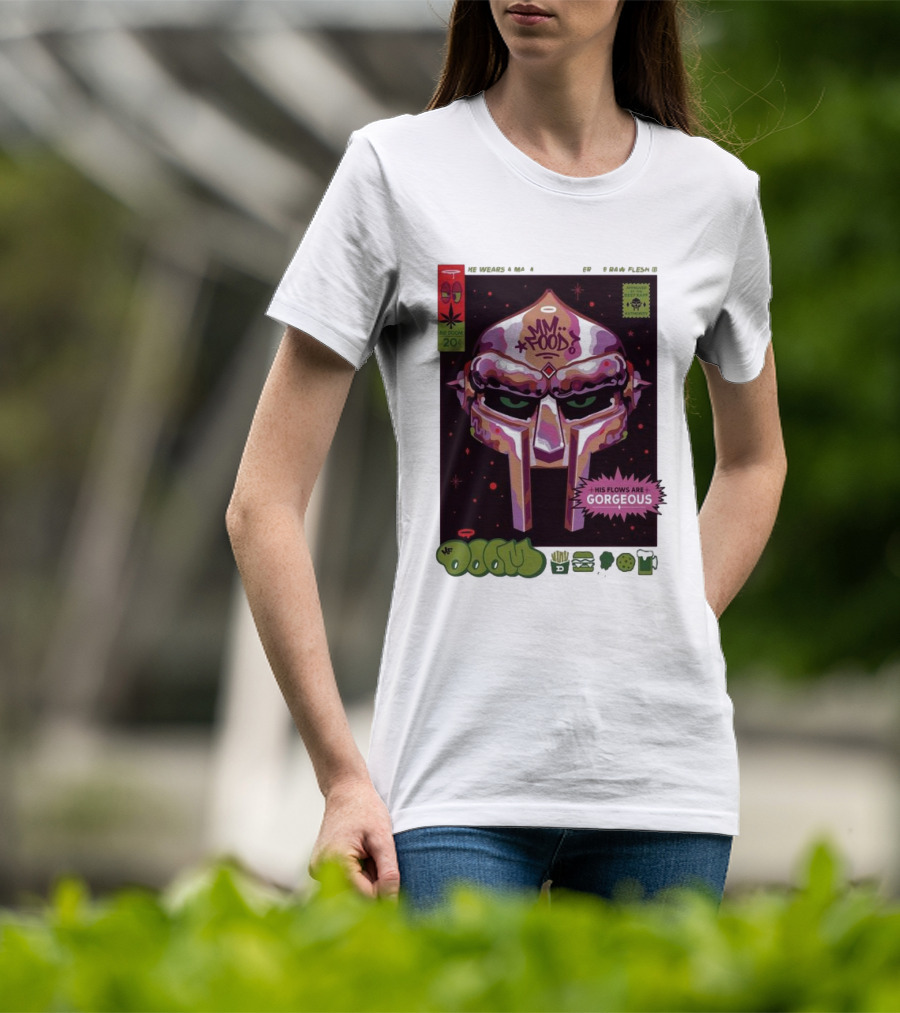 Mm..Food MF Doom Mask His Flows Are Gorgeous T-Shirt