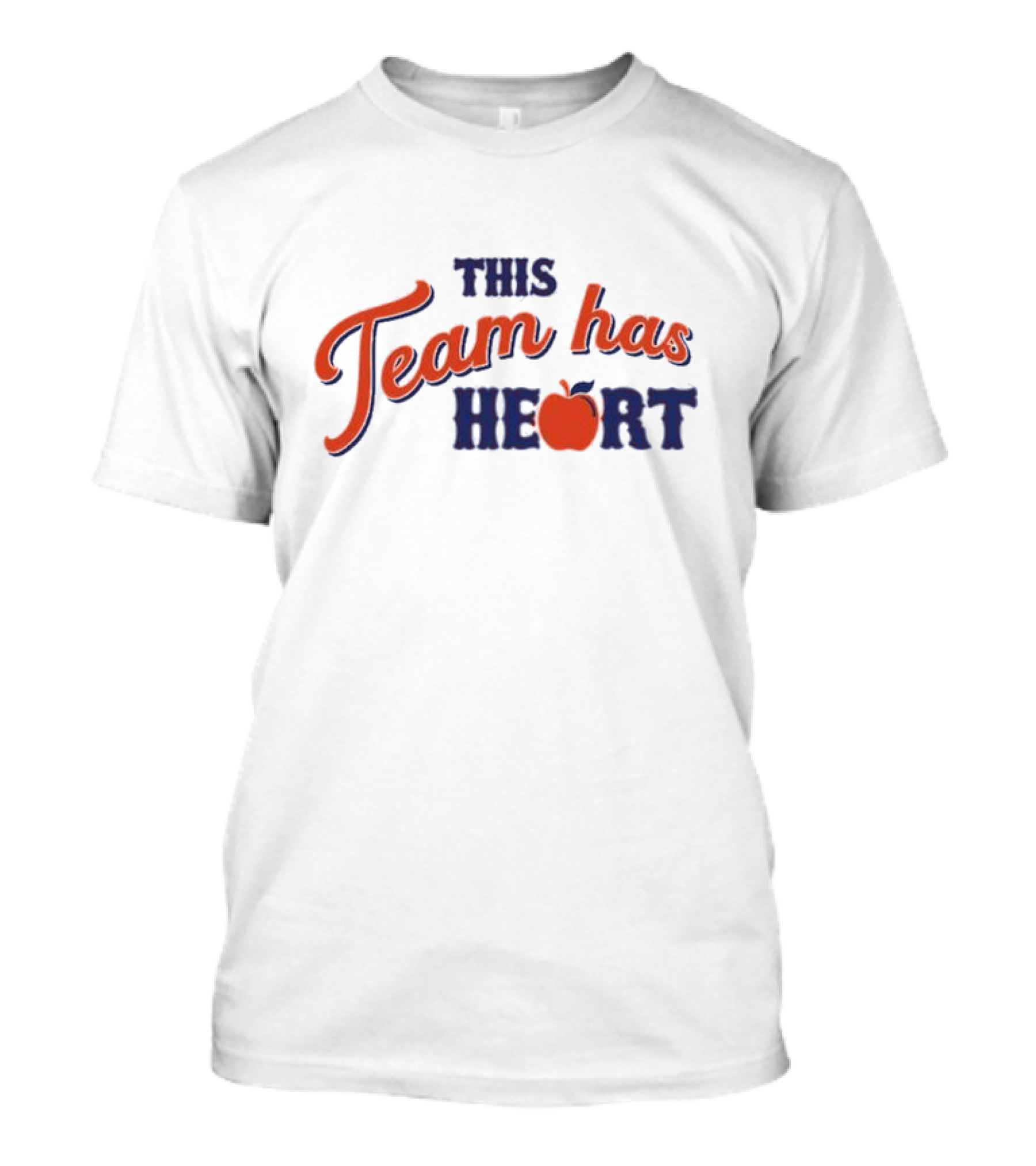 This Team Has Heart Apple Iconic Sports Legacy T-Shirt