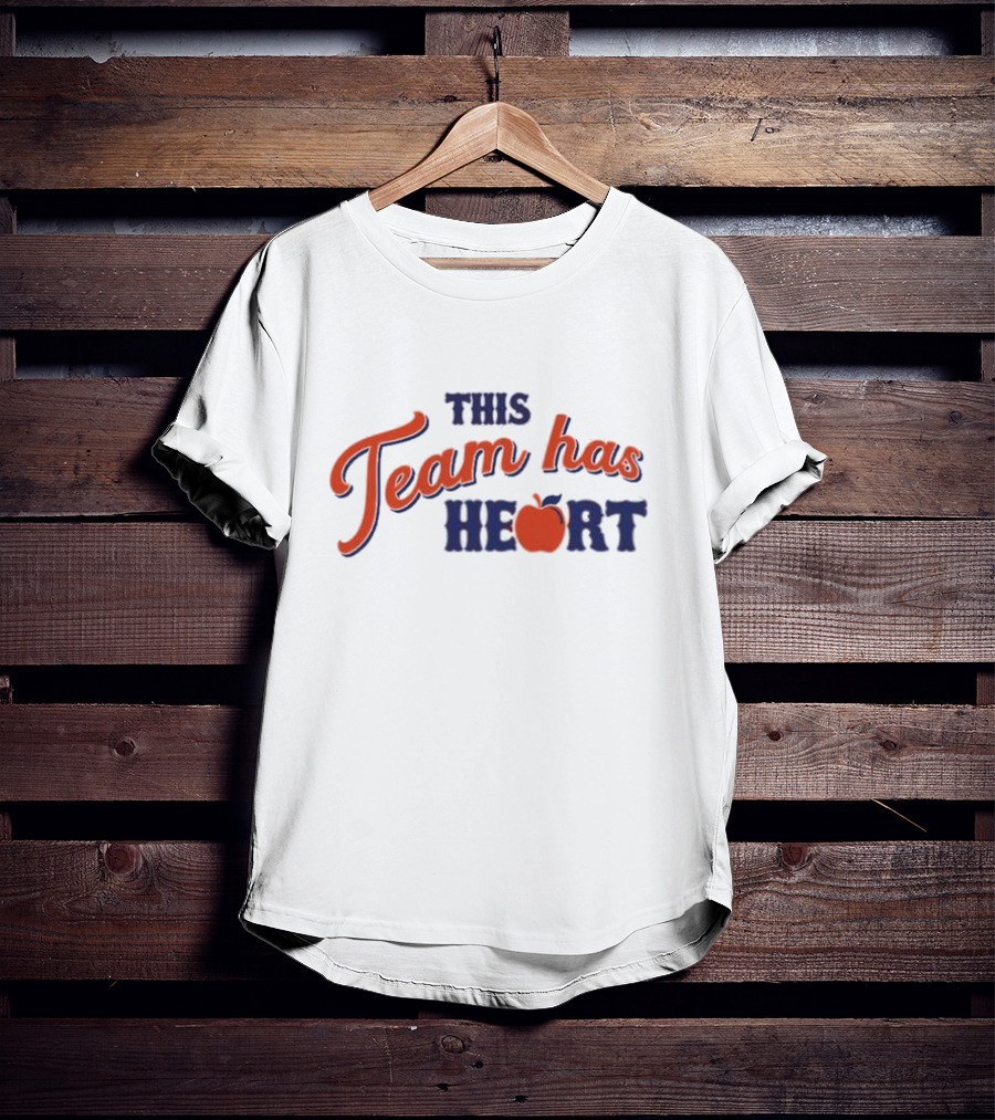 This Team Has Heart Apple Iconic Sports Legacy T-Shirt