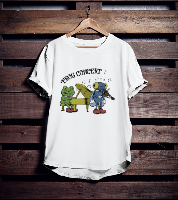 Frog Concert Cartoon Phantom Lure Fun Times T-Shirt