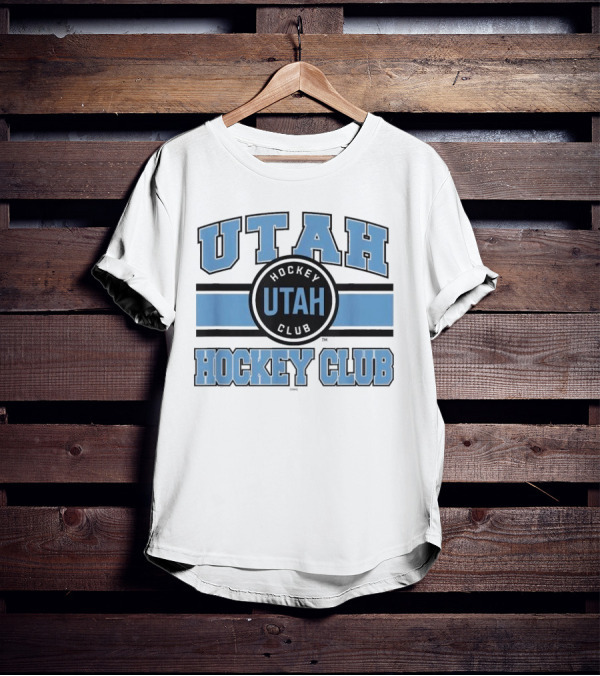 Utah Hockey Club Blue Stripe Licensed T-Shirt