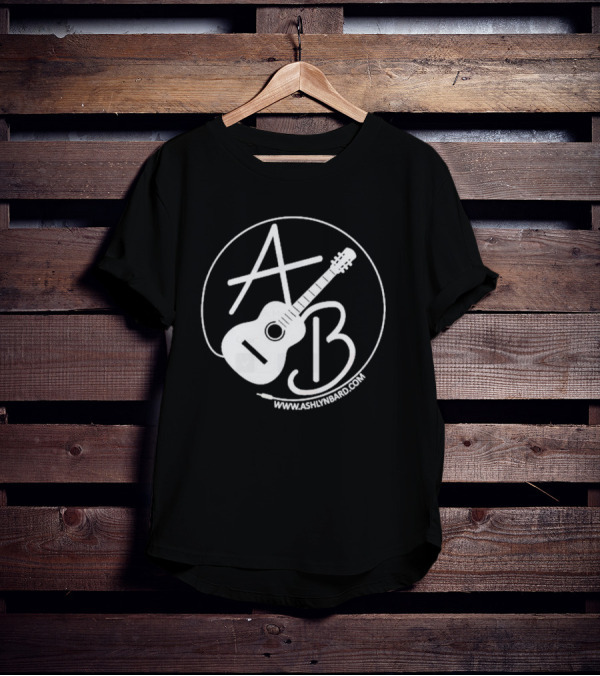 AB Guitar Emblem Www.ashlynbard.com T-Shirt