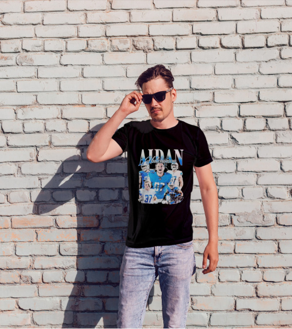 Aidan Hutchinson Detroit Lions 97 Football Star T-Shirt